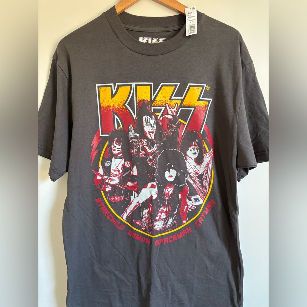 KISS Band Tee 🎸
